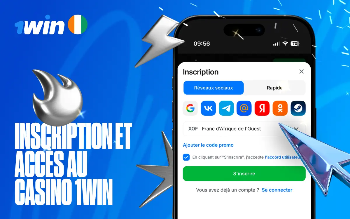 Venez vous inscrire sur 1win